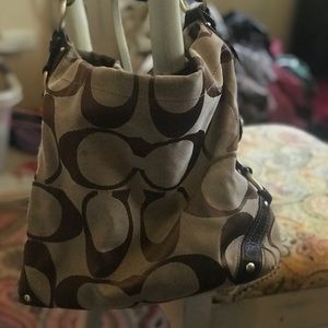 Large Authentic Coach Carly purse